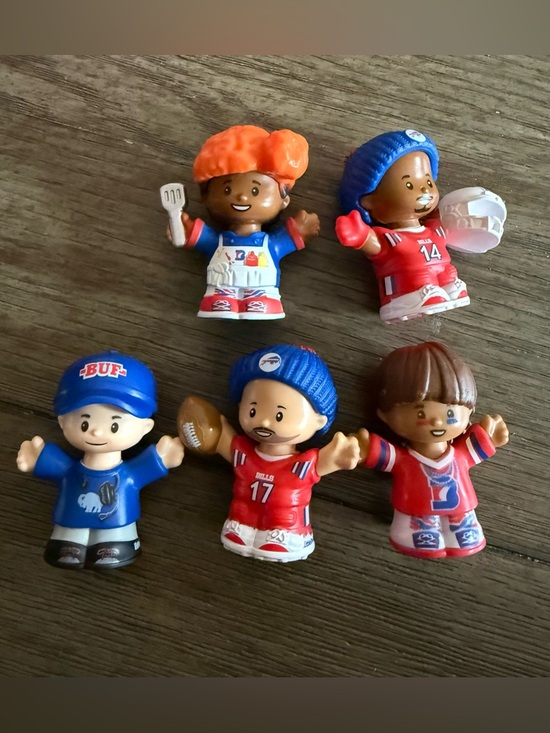 Fisher-Price Other - NFL Buffalo bills fisher price little people